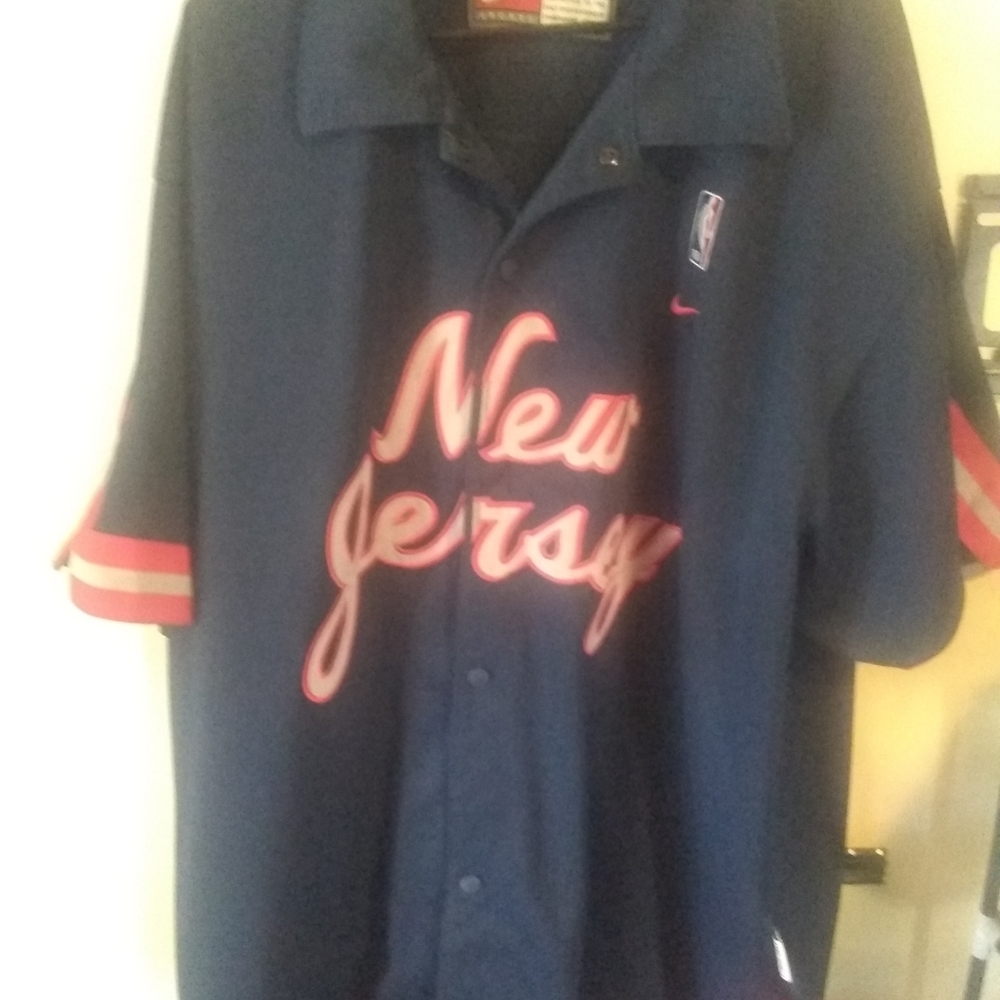 Nike new jersey warm up